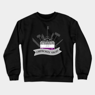 Critically Valid: Ace/Aro Pride Crewneck Sweatshirt